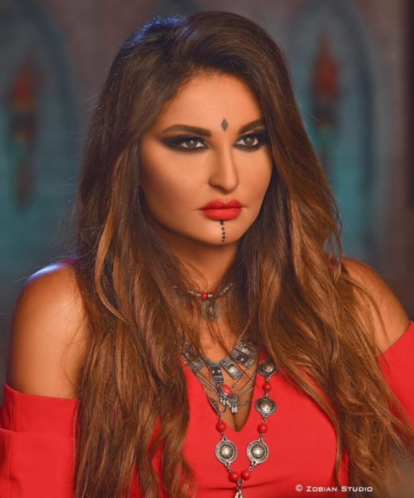 Shatha Hassoun styled by Joyce Gereige